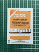 ★PANINI 2019-20 NBA DONRUSS #30 WENDELL CARTER JR.［CHICAGO BULLS］ベースカード 2020★_画像2