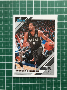 ★PANINI 2019-20 NBA DONRUSS #19 SPENCER DINWIDDIE［BROOKLYN NETS］ベースカード 2020★