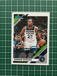 ★PANINI 2019-20 NBA DONRUSS #124 ANDREW WIGGINS［MINNESOTA TIMBERWOLVES］ベースカード 2020★