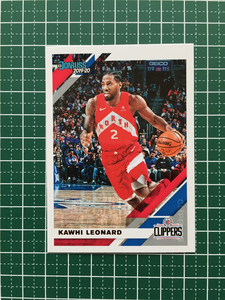 ★PANINI 2019-20 NBA DONRUSS #187 KAWHI LEONARD［LOS ANGELES CLIPPERS］ベースカード 2020★