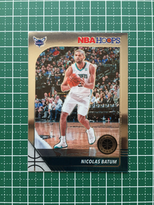 ★PANINI 2019-20 NBA HOOPS PREMIUM STOCK #22 NICOLAS BATUM［CHARLOTTE HORNETS］ベースカード★