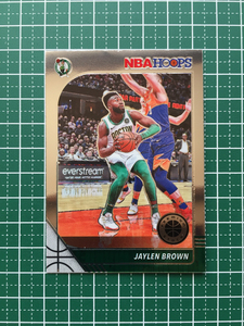 ★PANINI 2019-20 NBA HOOPS PREMIUM STOCK #7 JAYLEN BROWN［BOSTON CELTICS］ベースカード★