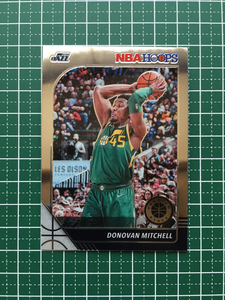 ★PANINI 2019-20 NBA HOOPS PREMIUM STOCK #185 DONOVAN MITCHELL［UTAH JAZZ］ベースカード★