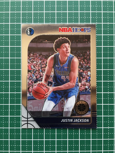 ★PANINI 2019-20 NBA HOOPS PREMIUM STOCK #44 JUSTIN JACKSON［DALLAS MAVERICKS］ベースカード★