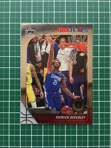 ★PANINI 2019-20 NBA HOOPS PREMIUM STOCK #271 PATRICK BEVERLEY［LOS ANGELES CLIPPERS］ベースカード★