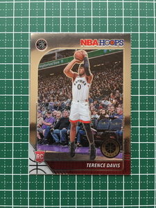 ★PANINI 2019-20 NBA HOOPS PREMIUM STOCK #257 TERENCE DAVIS II［TORONTO RAPTORS］ベースカード ルーキー RC★