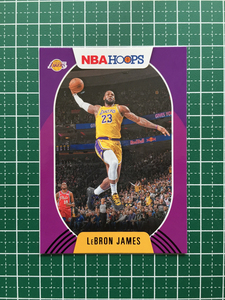 ★PANINI 2020-21 NBA HOOPS #146 LEBRON JAMES［LOS ANGELES LAKERS］PURPLE パラレル版「SP」★