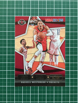 ★PANINI 2020-21 NBA HOOPS #13 RUSSELL WESTBROOK［HOUSTON ROCKETS］インサートカード「LIGHTS CAMERA ACTION」★_画像1