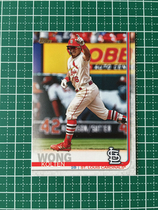 ★TOPPS MLB 2019 SERIES 2 #551 KOLTEN WONG［ST. LOUIS CARDINALS］ベースカード 19★