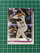 ★TOPPS MLB 2019 SERIES 2 #417 NOEL CUEVAS［COLORADO ROCKIES］ベースカード ルーキー RC 19★_画像1