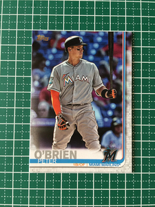 ★TOPPS MLB 2019 SERIES 2 #470 PETER O'BRIEN［MIAMI MARLINS］ベースカード 19★