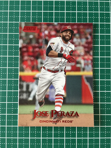 ★TOPPS MLB 2019 STADIUM CLUB BASEBALL #23 JOSE PERAZA［CINCINNATI REDS］ベースカード RED FOIL パラレル版 19★