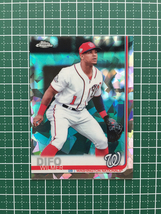 ★TOPPS MLB 2019 TOPPS CHROME SAPPHIRE #342 WILMER DIFO［WASHINGTON NATIONALS］ベースカード SERIES 1 19★_画像1