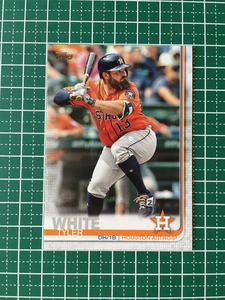 ★TOPPS MLB 2019 SERIES 2 #545 TYLER WHITE［HOUSTON ASTROS］ベースカード 19★