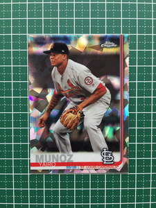 ★TOPPS MLB 2019 TOPPS CHROME SAPPHIRE #466 YAIRO MUNOZ［ST. LOUIS CARDINALS］ベースカード SERIES 2 19★