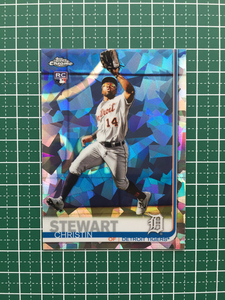 ★TOPPS MLB 2019 TOPPS CHROME SAPPHIRE #672 CHRISTIN STEWART［DETROIT TIGERS］ベースカード SERIES 2 ルーキー RC 19★