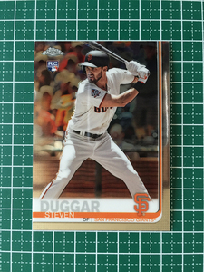 ★TOPPS MLB 2019 TOPPS CHROME #150 STEVEN DUGGAR［SAN FRANCISCO GIANTS］ベースカード ルーキー RC 19★