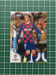 ★TOPPS CHROME UEFA CHAMPIONS LEAGUE SOCCER 2019-20 #59 ANTOINE GRIEZMANN［FC BARCELONA］ベースカード サッカー★