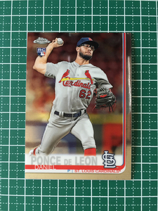 ★TOPPS MLB 2019 TOPPS CHROME #75 DANIEL PONCE De LEON［ST. LOUIS CARDINALS］ベースカード ルーキー RC 19★