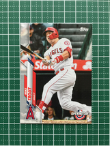 ★TOPPS MLB 2020 OPENING DAY #90 MIKE TROUT［LOS ANGELES ANGELS］ベースカード 20★_画像1