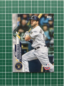 ★TOPPS MLB 2020 OPENING DAY #5 MIKE MOUSTAKAS［MILWAUKEE BREWERS］ベースカード 20★