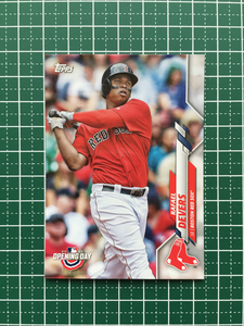 ★TOPPS MLB 2020 OPENING DAY #169 RAFAEL DEVERS［BOSTON RED SOX］ベースカード 20★