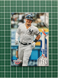 ★TOPPS MLB 2020 OPENING DAY #159 LUKE VOIT［NEW YORK YANKEES］ベースカード 20★