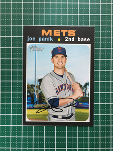 ★TOPPS MLB 2020 HERITAGE #166 JOE PANIK［NEW YORK METS］ベースカード 20★