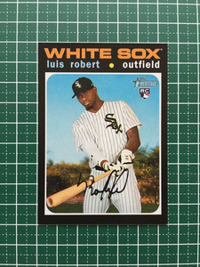 ★TOPPS MLB 2020 HERITAGE HIGH NUMBER #512 LUIS ROBERT［CHICAGO WHITE SOX］ベースカード ルーキー RC 20★