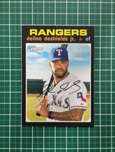 ★TOPPS MLB 2020 HERITAGE #266 DELINO DeSHIELDS JR.［TEXAS RANGERS］ベースカード 20★_画像1