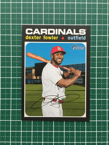 ★TOPPS MLB 2020 HERITAGE #88 DEXTER FOWLER［ST. LOUIS CARDINALS］ベースカード 20★