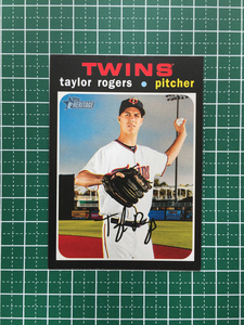 ★TOPPS MLB 2020 HERITAGE #25 TAYLOR ROGERS［MINNESOTA TWINS］ベースカード 20★