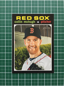 ★TOPPS MLB 2020 HERITAGE HIGH NUMBER #510 COLLIN MCHUGH［BOSTON RED SOX］ベースカード 20★