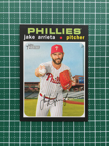 ★TOPPS MLB 2020 HERITAGE #287 JAKE ARRIETA［PHILADELPHIA PHILLIES］ベースカード 20★