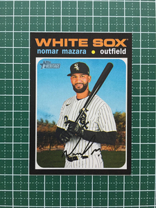 ★TOPPS MLB 2020 HERITAGE HIGH NUMBER #569 NOMAR MAZARA［CHICAGO WHITE SOX］ベースカード 20★