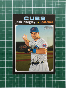 ★TOPPS MLB 2020 HERITAGE HIGH NUMBER #688 JOSH PHEGLEY［CHICAGO CUBS］ベースカード 20★