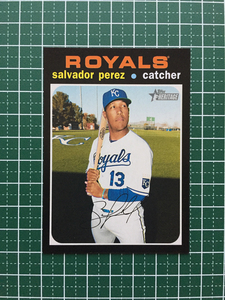 ★TOPPS MLB 2020 HERITAGE HIGH NUMBER #559 SALVADOR PEREZ［KANSAS CITY ROYALS］ベースカード 20★