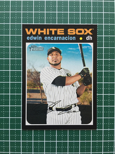 ★TOPPS MLB 2020 HERITAGE HIGH NUMBER #587 EDWIN ENCARNACION［CHICAGO WHITE SOX］ベースカード 20★