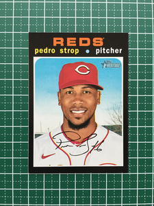 ★TOPPS MLB 2020 HERITAGE HIGH NUMBER #649 PEDRO STROP［CINCINNATI REDS］ベースカード 20★