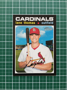 ★TOPPS MLB 2020 HERITAGE HIGH NUMBER #622 LANE THOMAS［ST. LOUIS CARDINALS］ベースカード 20★