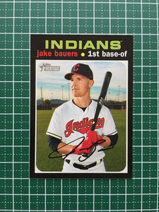 ★TOPPS MLB 2020 HERITAGE HIGH NUMBER #692 JAKE BAUERS［CLEVELAND INDIANS］ベースカード 20★