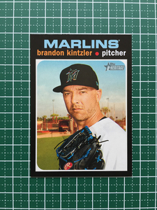 ★TOPPS MLB 2020 HERITAGE HIGH NUMBER #679 BRANDON KINTZLER［MIAMI MARLINS］ベースカード 20★