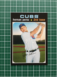 ★TOPPS MLB 2020 HERITAGE HIGH NUMBER #700 HERNAN PEREZ［CHICAGO CUBS］ベースカード 20★