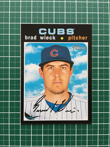 ★TOPPS MLB 2020 HERITAGE HIGH NUMBER #668 BRAD WIECK［CHICAGO CUBS］ベースカード 20★