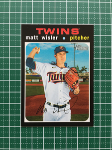 ★TOPPS MLB 2020 HERITAGE HIGH NUMBER #657 MATT WISLER［MINNESOTA TWINS］ベースカード 20★