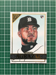 ★TOPPS MLB 2020 GALLERY BASEBALL #42 DARIO AGRAZAL［DETROIT TIGERS］ベースカード ルーキー RC 20★