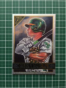 ★TOPPS MLB 2020 GALLERY BASEBALL #75 MATT CHAPMAN［OAKLAND ATHLETICS］ベースカード パラレル版 20★