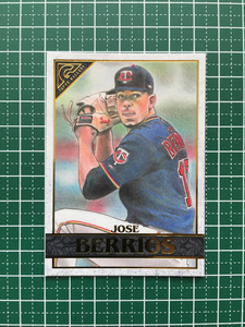 ★TOPPS MLB 2020 GALLERY BASEBALL #63 JOSE BERRIOS［MINNESOTA TWINS］ベースカード 20★