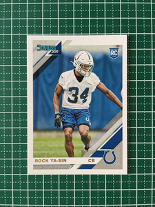 ★PANINI NFL 2019 DONRUSS FOOTBALL #266 ROCK YA-SIN［INDIANAPOLIS COLTS］ベースカード ルーキー RC 19★