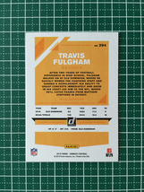 ★PANINI NFL 2019 DONRUSS FOOTBALL #294 TRAVIS FULGHAM［DETROIT LIONS］ベースカード ルーキー RC 19★_画像2